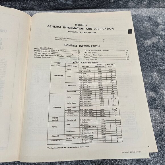 1974 Chevrolet Service Manual ST329-74 Chevelle Camaro Monte Carlo Nova Corvette - Picture 16 of 16
